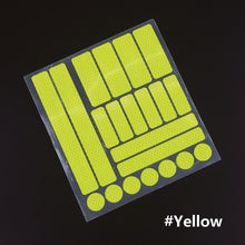 Load image into Gallery viewer, Bicycle Reflective Warning Stickers Bike Motorcycle Truck Car Night Safety Driving Honeycomb Reflector Strips Tape Film Decal
