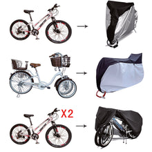 Load image into Gallery viewer, Bicycle Protective Cover Bike Rain Cover Waterproof Dustproof Snowproof UV Dust Protector for MTB Mountain Bicycle accessories
