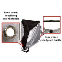 Load image into Gallery viewer, Bicycle Protective Cover Bike Rain Cover Waterproof Dustproof Snowproof UV Dust Protector for MTB Mountain Bicycle accessories
