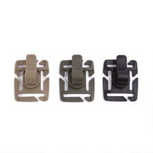 Load image into Gallery viewer, 5Pc Outdoor Water Tube Pipe Clips Fixed Rotation Snaps Molle Holder Buckle Webbing EDC Clip Package Diy Tool Bags Travel Kits

