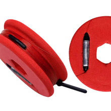 Load image into Gallery viewer, 8Pcs EVA Foam Spools Fishing Winding Board Fishing Hook Line Tackle Foam Spool Trace Wire Swivel Tackle Fish Line
