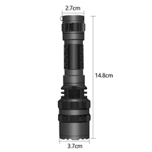 Load image into Gallery viewer, L2 Hunting Flashlight 5 Modes Torch Lintern Tactical Flashlights 18650 Aluminum C8 Waterproof Lamp Gun Mount Waterproof Light

