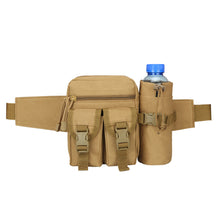 Load image into Gallery viewer, Tactical Men Waist Pack Hiking Water Bottle Mobile Pouch Outdoor Molle Camouflage Army Military Hunting Climbing Nylon Belt Bag
