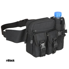 Load image into Gallery viewer, Tactical Men Waist Pack Hiking Water Bottle Mobile Pouch Outdoor Molle Camouflage Army Military Hunting Climbing Nylon Belt Bag
