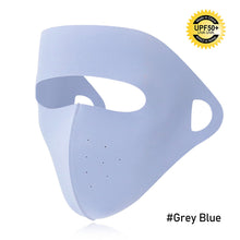 Load image into Gallery viewer, Summer Ice Silk Sunscreen Mask Full Face Sun Protection Mask Forehead Thin Section Breathable Mask Anti Ultraviolet Full Face Mask
