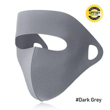 Load image into Gallery viewer, Summer Ice Silk Sunscreen Mask Full Face Sun Protection Mask Forehead Thin Section Breathable Mask Anti Ultraviolet Full Face Mask
