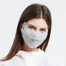 Load image into Gallery viewer, 1Pc Ice Silk Sunscreen Mask Female Hair Summer Cycling Breathable Anti-ultraviolet Hanging Ear Type Eye Protection Mask For Men
