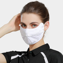 Load image into Gallery viewer, 1Pc Ice Silk Sunscreen Mask Female Hair Summer Cycling Breathable Anti-ultraviolet Hanging Ear Type Eye Protection Mask For Men
