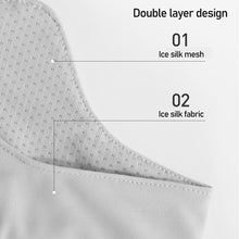 Load image into Gallery viewer, 1Pc Ice Silk Sunscreen Mask Female Hair Summer Cycling Breathable Anti-ultraviolet Hanging Ear Type Eye Protection Mask For Men
