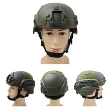 Load image into Gallery viewer, FAST Helmet Military Helmet Airsoft MH Tactical Helmet Camouflage Outdoor Tactical Painball CS SWAT Riding Protect Equipment
