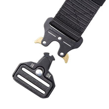 Load image into Gallery viewer, Men Belt Metal Male Tactical Belt Military Nautical Canvas Belts Multifunctional Outdoor Hunting Tactical Military Waist Belt
