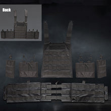 Load image into Gallery viewer, 1000D Tactical Vest Nylon Plate Carrier Tactical Airsoft Carrier Vest Outdoor Hunting Protective Adjustable Modular Vest for Airsoft Combat Accessories

