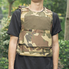 Load image into Gallery viewer, Hunting Tactical Vest Military Body Plate Carrier Tactical Airsoft Carrier Vest Airsoft Paintball CS Outdoor Lightweight Vest
