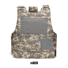 Load image into Gallery viewer, Hunting Tactical Vest Military Body Plate Carrier Tactical Airsoft Carrier Vest Airsoft Paintball CS Outdoor Lightweight Vest

