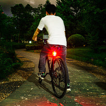 Load image into Gallery viewer, Aluminum Alloy Bicycle Light Taillight Helmet Night Riding Warning Mountain Bike LED Headlight Rear Light Bicycle Accessories
