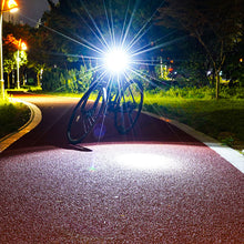 Load image into Gallery viewer, Aluminum Alloy Bicycle Light Taillight Helmet Night Riding Warning Mountain Bike LED Headlight Rear Light Bicycle Accessories
