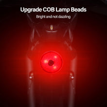 Load image into Gallery viewer, USB Chargeable LED Bicycle Tail Light Mini Bike Rear Lights Waterproof Safety Warning Cycling Light Helmet Lamp Bike Accessories
