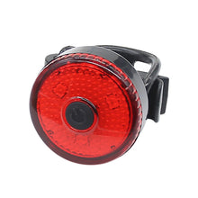 Load image into Gallery viewer, USB Chargeable LED Bicycle Tail Light Mini Bike Rear Lights Waterproof Safety Warning Cycling Light Helmet Lamp Bike Accessories
