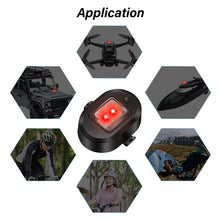 Load image into Gallery viewer, 7 Color Bicycle Flashing Taillight Motorcycle Bike Drones Aircraft Light Model Remote Control Car Warning Lamp Harley Rear Light
