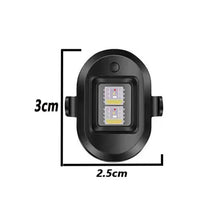 Load image into Gallery viewer, 7 Color Bicycle Flashing Taillight Motorcycle Bike Drones Aircraft Light Model Remote Control Car Warning Lamp Harley Rear Light
