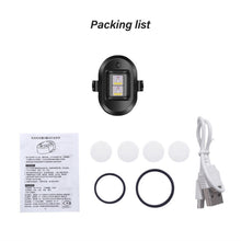 Load image into Gallery viewer, 7 Color Bicycle Flashing Taillight Motorcycle Bike Drones Aircraft Light Model Remote Control Car Warning Lamp Harley Rear Light
