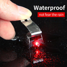 Load image into Gallery viewer, Waterproof Bicycle Brake Light Bike Rear Light Red Brake Light Cycling Taillight Safe Indicator Light Bicycle Lamp Accessories
