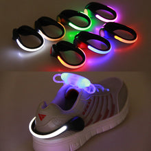 Load image into Gallery viewer, Shoe Clip Light Night Running Lights Warning Light Shoes Clip Safety Light Lamp Outdoor Sport LED Luminous Clip Bike Accessories
