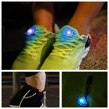 Load image into Gallery viewer, Luminous Shoe Clip Lights Running Light Multi-function Night Warning Light Clip Backpack Light Outdoor Cycling Warning Lamp
