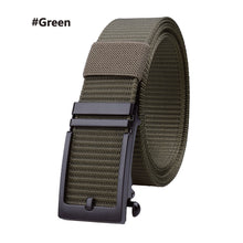Load image into Gallery viewer, Men's Toothless Alloy Automatic Buckle Tactical Belt Nylon Military Army Belt Trousers Heavy Duty Outdoor Training Hunting Belt
