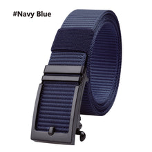 Load image into Gallery viewer, Men's Toothless Alloy Automatic Buckle Tactical Belt Nylon Military Army Belt Trousers Heavy Duty Outdoor Training Hunting Belt
