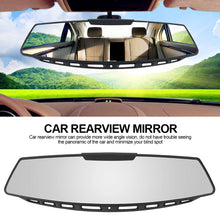 Load image into Gallery viewer, 12" Car Rearview Mirror Interior Clip On Panoramic Rear View Mirror Wide Angle Rear View Mirror Clear Surface
