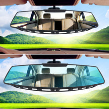 Load image into Gallery viewer, 12" Car Rearview Mirror Interior Clip On Panoramic Rear View Mirror Wide Angle Rear View Mirror Clear Surface
