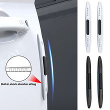 Load image into Gallery viewer, 2Pcs Car Door Protector Airbag Anti-collision Strip Anti-static Silicone Rearview Mirror Exterior Decorative Sticker
