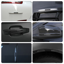 Load image into Gallery viewer, 2Pcs Car Door Protector Airbag Anti-collision Strip Anti-static Silicone Rearview Mirror Exterior Decorative Sticker
