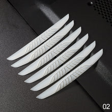 Load image into Gallery viewer, 6Pcs Universal Luminous Car Door Edge Scrape Protective Strips Guard Bumper Guards Protector Rearview Mirror Protection Sticker
