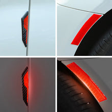 Load image into Gallery viewer, 4Pcs Car SUV Body Door Reflective Safety Warning Anti-Collision Sticker Protector
