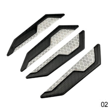 Load image into Gallery viewer, 4Pcs Car SUV Body Door Reflective Safety Warning Anti-Collision Sticker Protector
