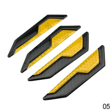 Load image into Gallery viewer, 4Pcs Car SUV Body Door Reflective Safety Warning Anti-Collision Sticker Protector
