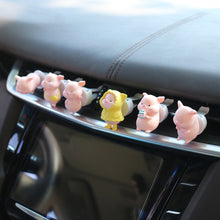 Load image into Gallery viewer, Car Air Freshener Air Conditioning Outlet Decoration Cute Pig Style Accessories Interior Aromatherapy Clip Perfume Clip
