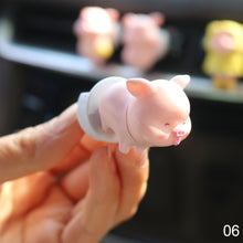Load image into Gallery viewer, Car Air Freshener Air Conditioning Outlet Decoration Cute Pig Style Accessories Interior Aromatherapy Clip Perfume Clip
