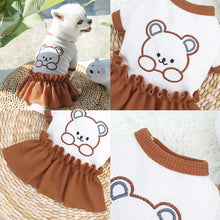 Load image into Gallery viewer, Spring Summer Dog Dress Pet Skirts Pet Lovers' Clothes Comfortable Soft Puppuy Dogs Cats Vest Dress Pet Clothes
