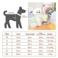 Load image into Gallery viewer, Summer Dog Lantern Skirts Pet Dress Pet Clothes Comfortable Soft Puppuy Dogs Cats Dress Pet Clothes
