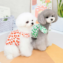 Load image into Gallery viewer, Summer Dog Flower Dress Pet Skirts Pet Clothes Comfortable Soft Puppuy Dogs Cats Vest Dress Pet Clothes
