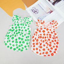 Load image into Gallery viewer, Summer Dog Flower Dress Pet Skirts Pet Clothes Comfortable Soft Puppuy Dogs Cats Vest Dress Pet Clothes
