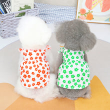 Load image into Gallery viewer, Summer Dog Flower Dress Pet Skirts Pet Clothes Comfortable Soft Puppuy Dogs Cats Vest Dress Pet Clothes
