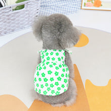 Load image into Gallery viewer, Summer Dog Flower Dress Pet Skirts Pet Clothes Comfortable Soft Puppuy Dogs Cats Vest Dress Pet Clothes

