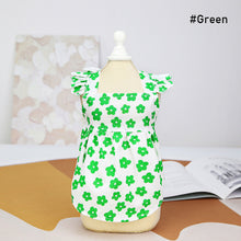 Load image into Gallery viewer, Summer Dog Flower Dress Pet Skirts Pet Clothes Comfortable Soft Puppuy Dogs Cats Vest Dress Pet Clothes
