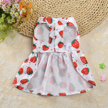 Load image into Gallery viewer, Summer Dog Bowknot Dress Pet Skirts Pet Clothes Comfortable Soft Puppuy Dogs Cats Vest Dress Pet Clothes
