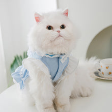 Load image into Gallery viewer, Summer Cat Lace Dress Pet Silk Tie Lace Skirts Pet Clothes Comfortable Soft Puppuy Dogs Cats Dress Pet Clothes
