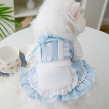 Load image into Gallery viewer, Summer Cat Lace Dress Pet Silk Tie Lace Skirts Pet Clothes Comfortable Soft Puppuy Dogs Cats Dress Pet Clothes
